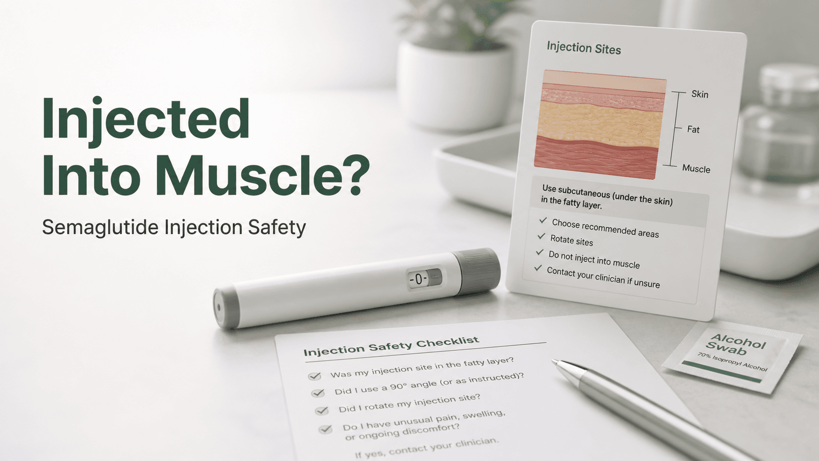 Accidentally Injected Semaglutide Into Muscle: What to Do Next