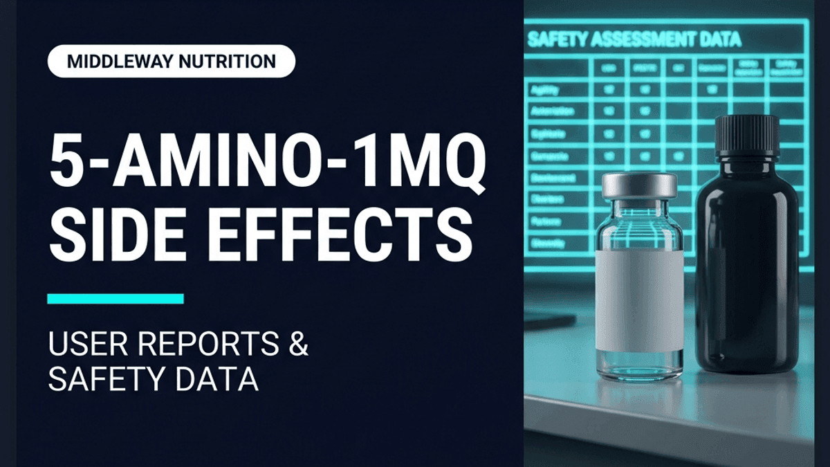 5-Amino-1MQ Side Effects: What Users Report and the Data That Is Missing