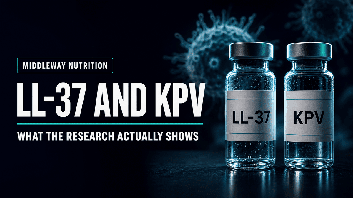 Antimicrobial Peptides LL-37 & KPV: Mechanisms, Evidence and Cautions