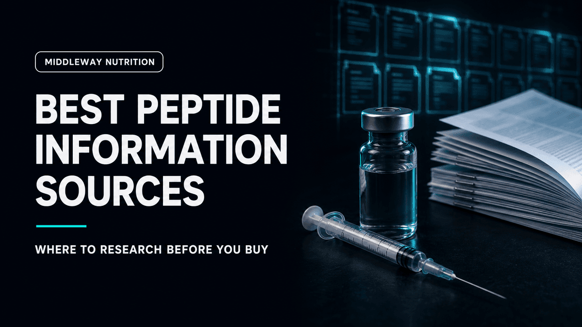 Best Peptide Information Sources in 2026: Where to Research Before You Buy