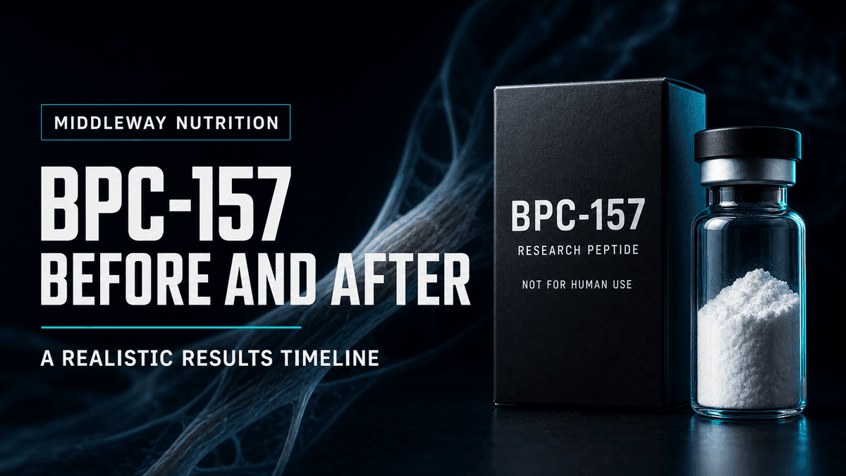 BPC-157 Before and After: A Realistic Results Timeline by Injury Type
