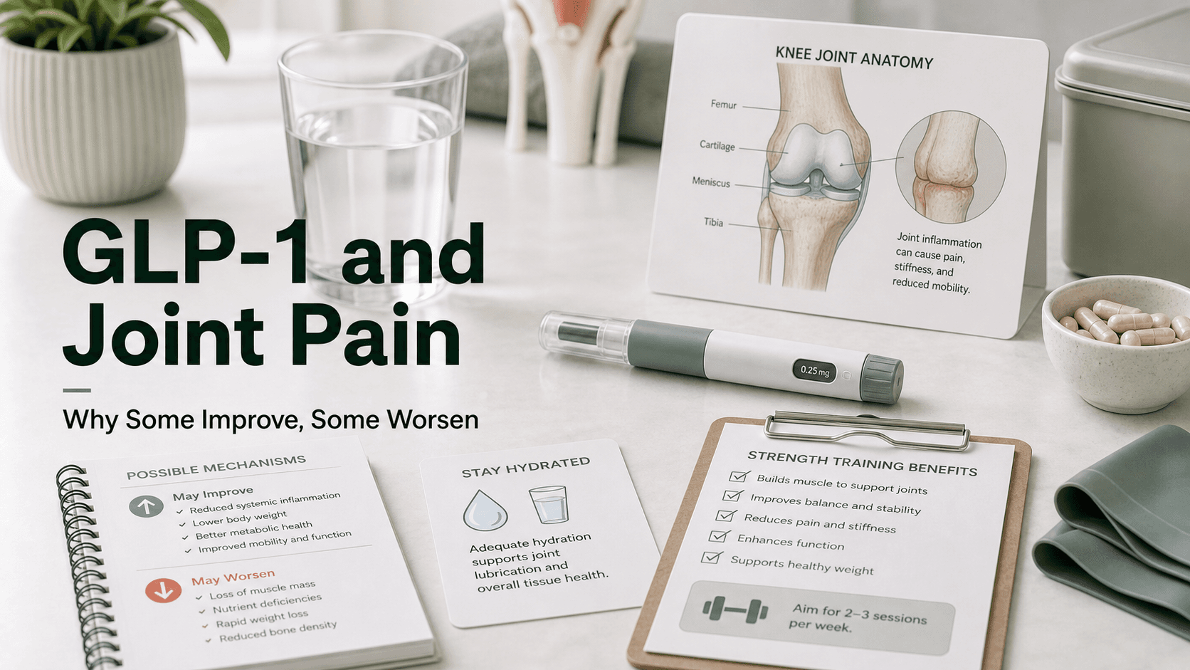 GLP-1 and Joint Pain: Why Most People Get Better, and Why a Minority Get Worse