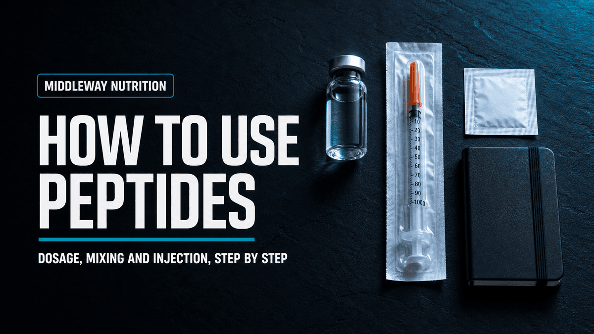 How to Use Peptides: Dosage, Mixing and Injection, Step by Step