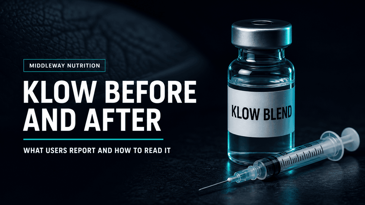 KLOW Peptide Before and After: What Users Report and How to Read It