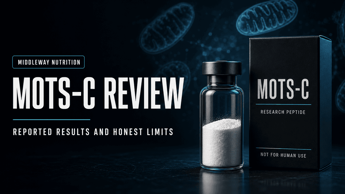MOTS-c Review: Reported Results, Dosing and Honest Limits