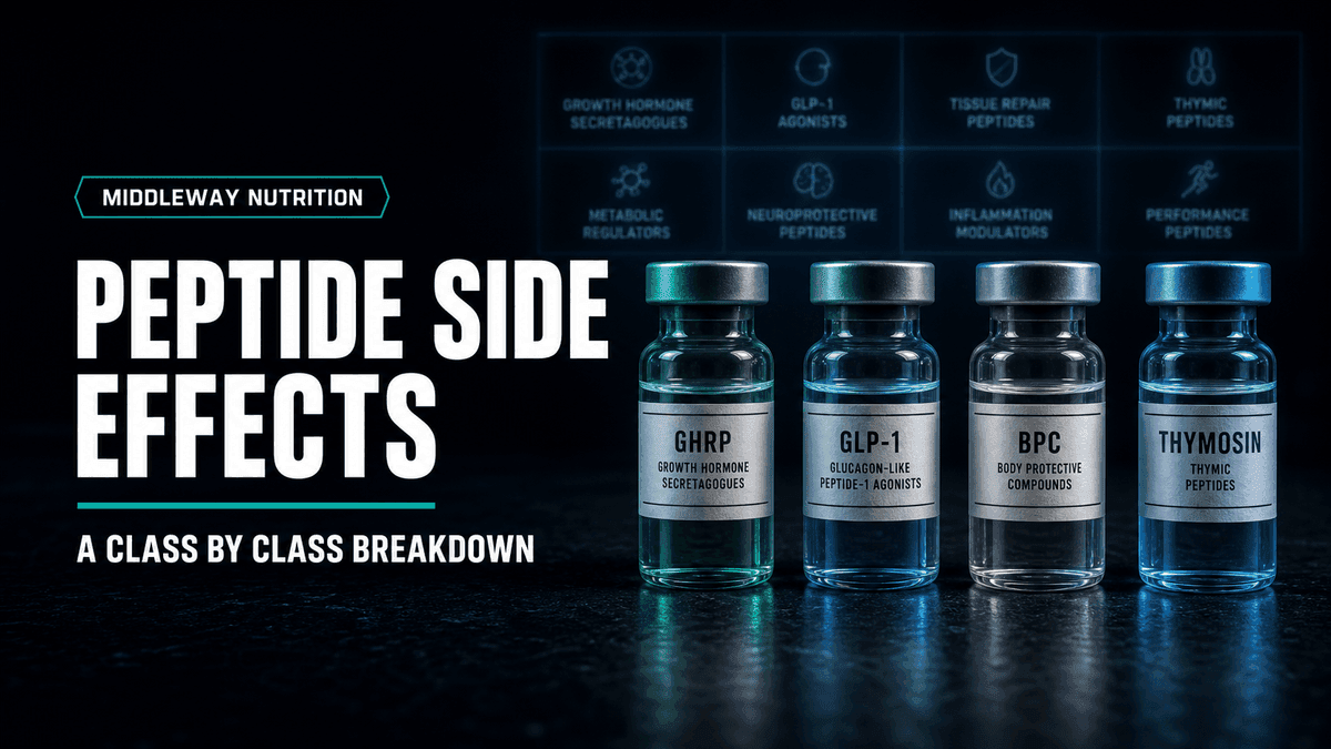 Peptide Side Effects: A Class by Class Breakdown