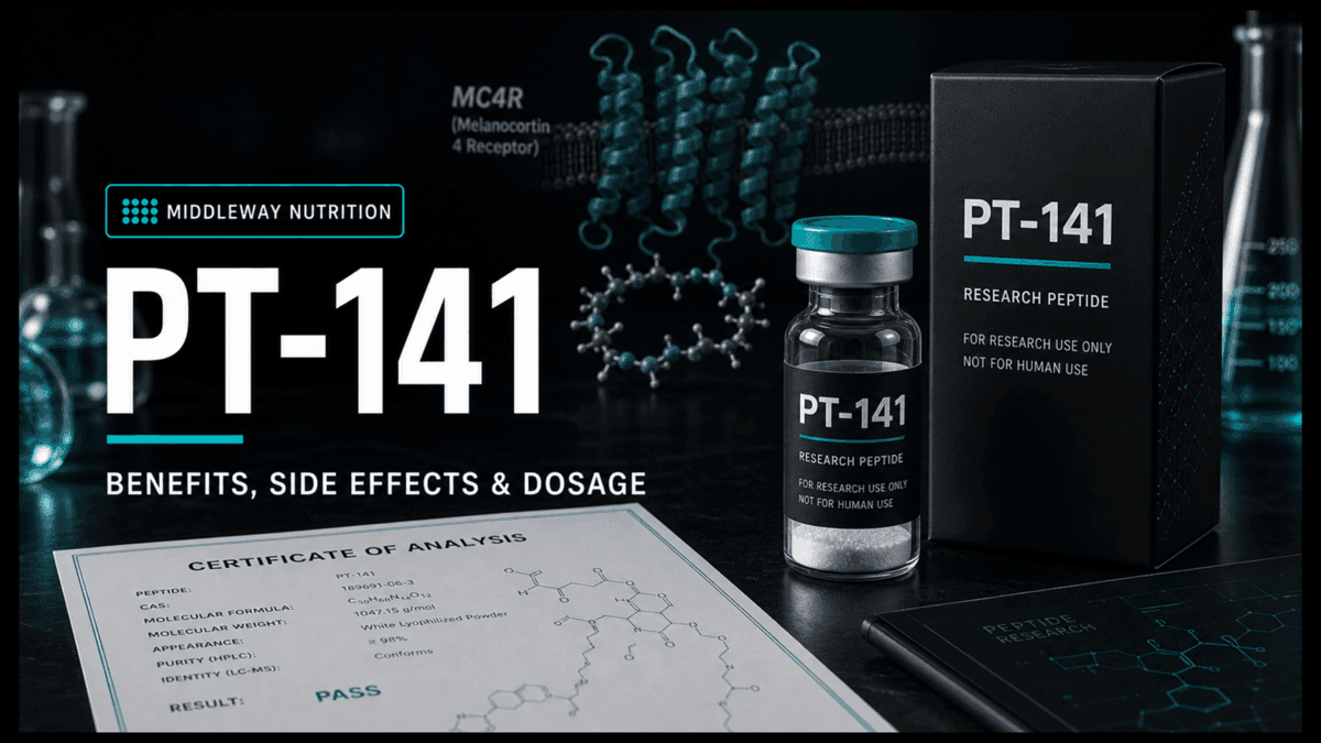 PT-141 Peptide: Benefits, Side Effects and Dosage Chart