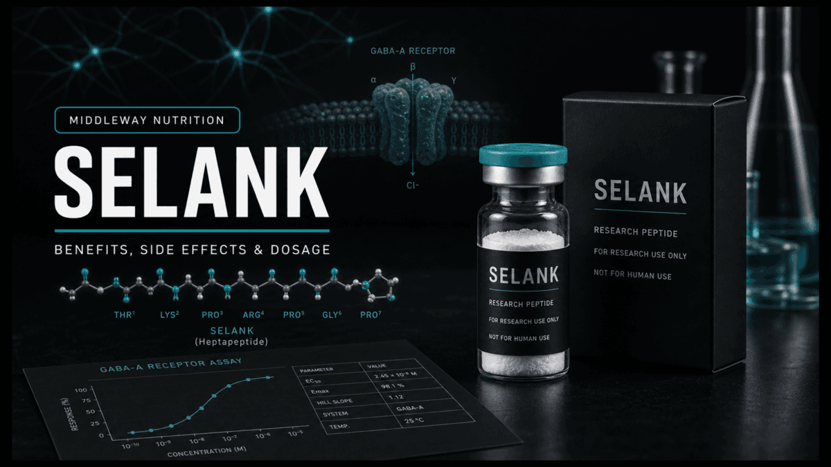 Selank Peptide: Benefits, Side Effects and Dosage Chart
