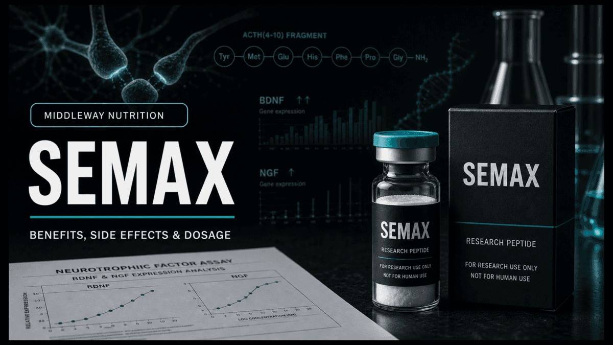 Semax Peptide: Benefits, Side Effects and Dosage Chart