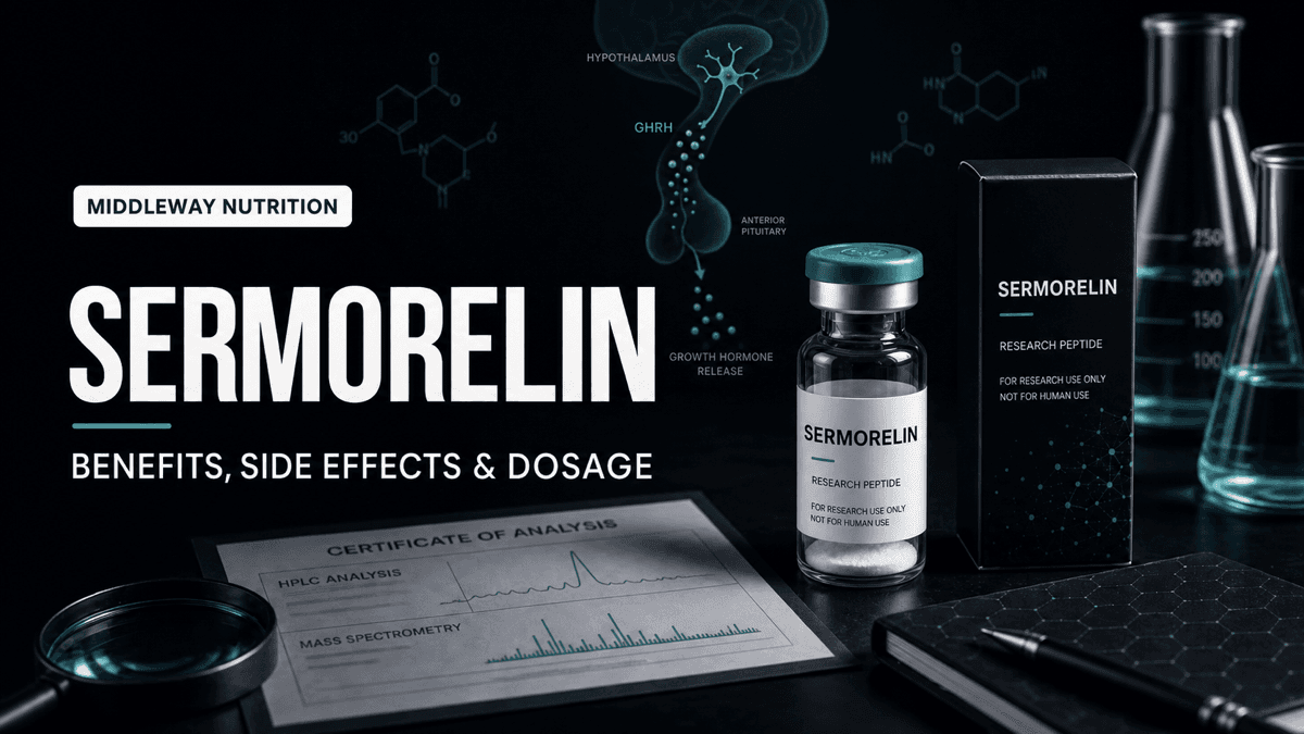 Sermorelin Peptide: Benefits, Side Effects and Reported Dosage Ranges