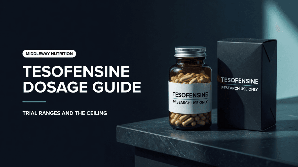 Tesofensine Dosage Guide: Trial Ranges, Timing and Where the Ceiling Is