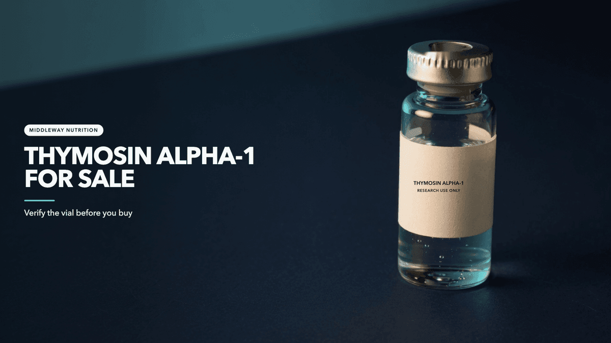 Thymosin Alpha-1 for Sale: Price Checks, COA Steps and Red Flags
