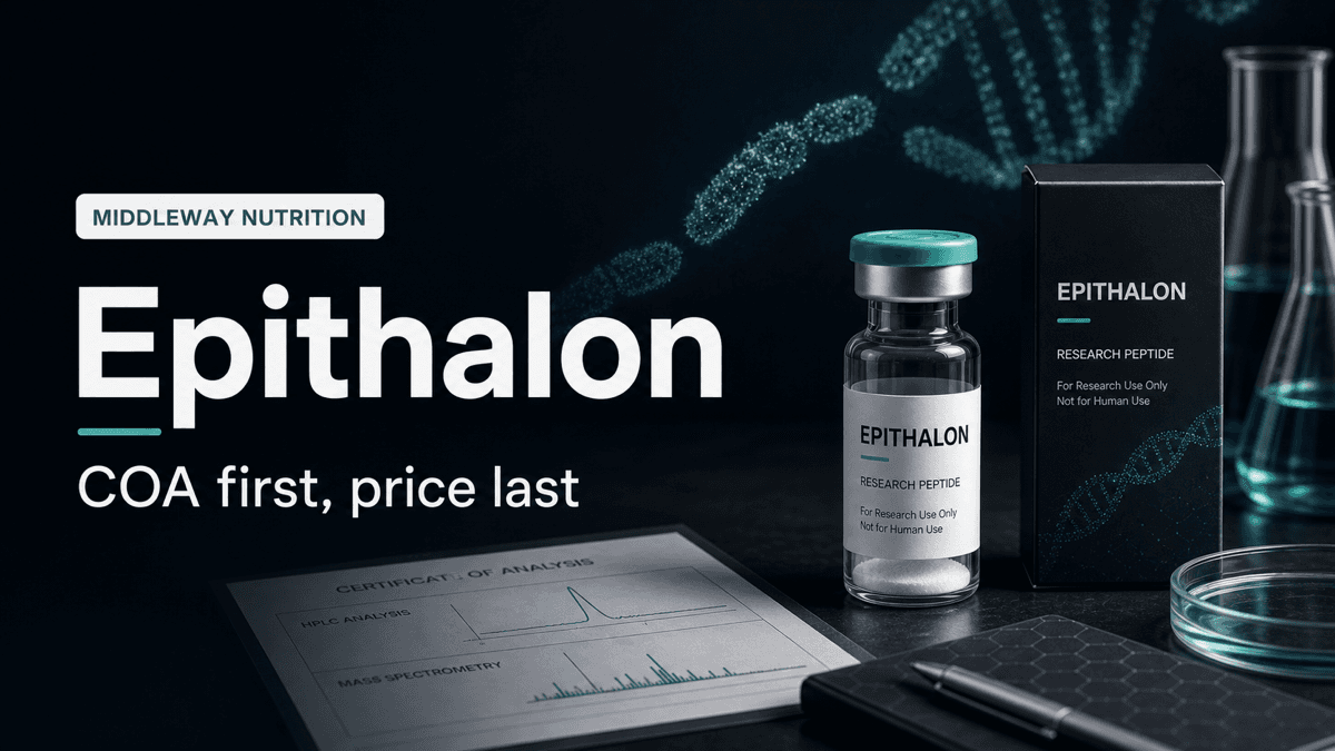 Epithalon For Sale: 10mg Vials, Pricing, and How to Verify the Batch